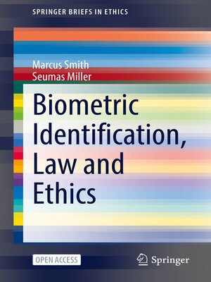cover image of Biometric Identification, Law and Ethics